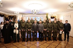 Проводы в Кремлевский полк